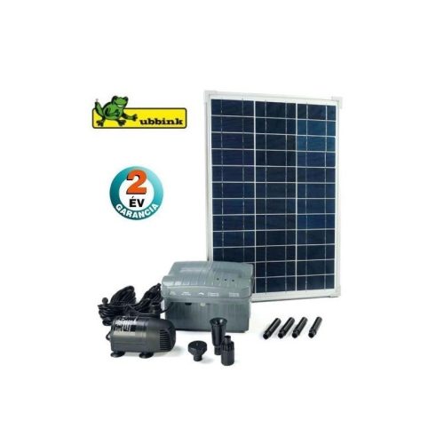 Ubbink SolarMax 1000 napelemes szökőkút szett akkumulátoros tárolóval / 1351182