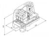 Italtecnica PM/5 230V nyomáskapcsoló (1-5bar)