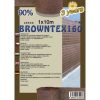 Belátásgátló, szélfogó és árnyékoló háló Browntex 160 1 m x 10 m 90% / 28591