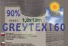 Árnyékoló háló GREYTEX 160 1 m x 10 m 90% Antracit szürke / 28601