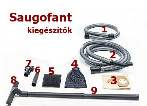 Saugofant tóporszívó szűrőzsák (4)