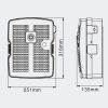 SunSun CUF-2500 3 funkciós tavi szett 20W - 9W UV-C (1000L/h)