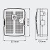 SunSun CUF-5000 3 funkciós tavi szett 35W - 9W UV-C (2000L/h)