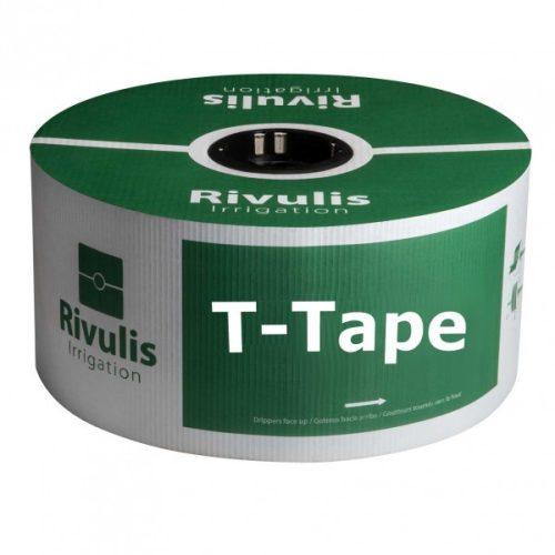 Rivulis T-Tape csepegtető szalag 6 mil, 20 cm, 1 L / h, 3050 m ( 19,5 Ft / m )